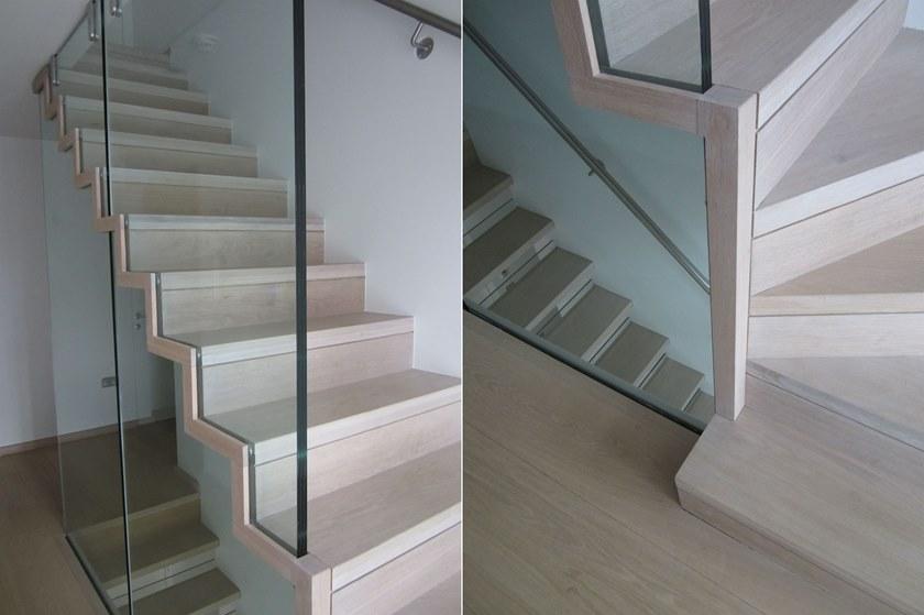 Siller Treppen Прямая деревянная открытая лестница Zig-zag sun-id-1355283 - Вид №1