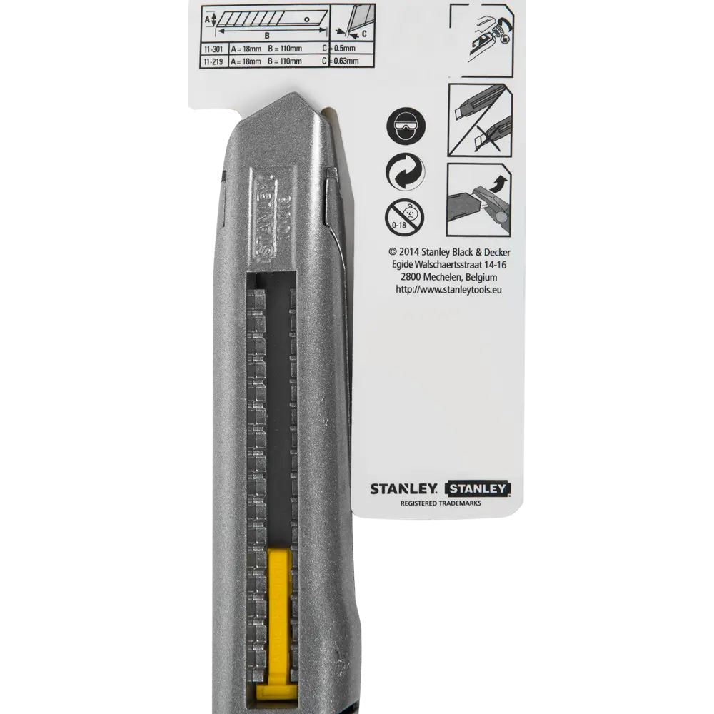 Нож Stanley Interlock 18 мм 81986612 STLM-2003900  - Вид №2