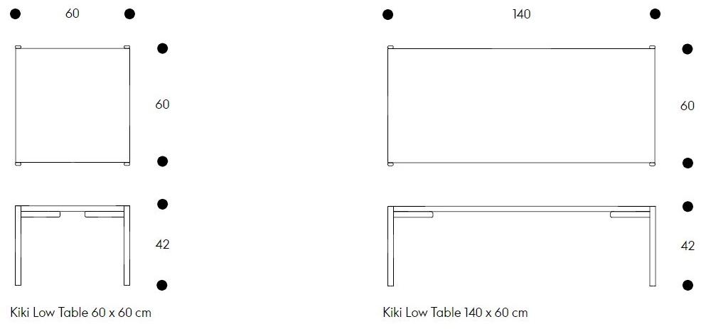 Artek Журнальный столик квадратный Kiki sun-id-1417979 - Вид №6
