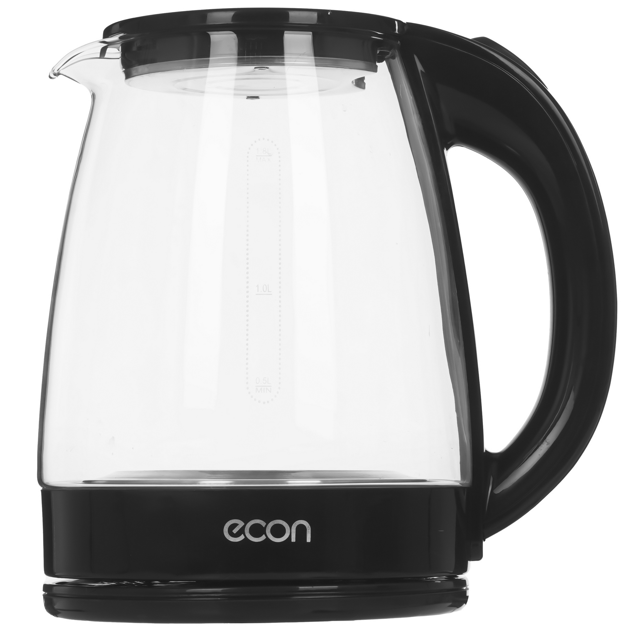 8159674 Электрочайник ECON ECO-1845KE черный STDN-0126990
