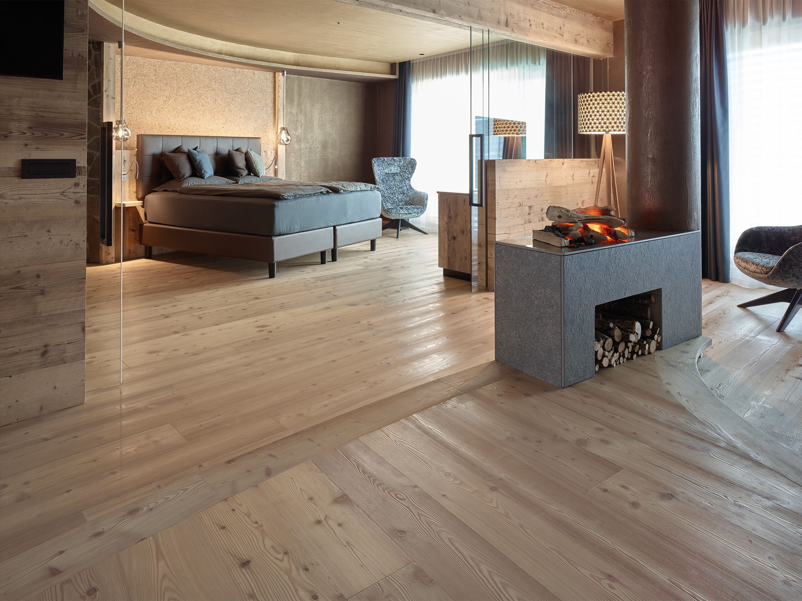 Биосовместимый трехслойный деревянный пол Fiemme Tremila Echi di Fiemme ARCH-00143904 - Вид №2