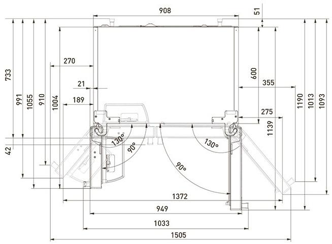 Grundig Отдельностоящий холодильник no Frost  7293046992  - Вид №2