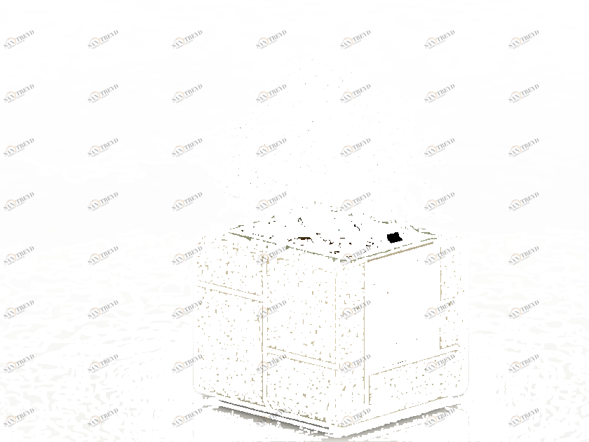 Manufatti Viscio Низкоквадратная кашпо для общественных мест из реконструированного камня Mod sun-id-1435662