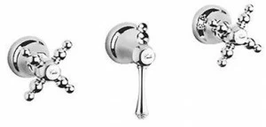 Rubinetteria Giulini Смеситель для душа на 3 отверстия с переключателем Parigi 7316w2