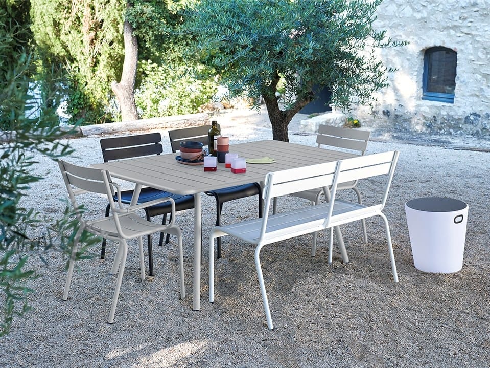 Алюминиевый штабелируемый садовый стул Fermob Luxembourg ARCH-00066537 - Вид №5