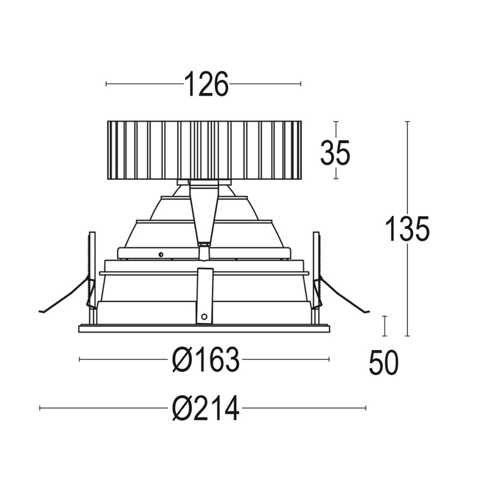 Radius 2R Ghidini Radius .01 Белый (Матовый) - Вид №3