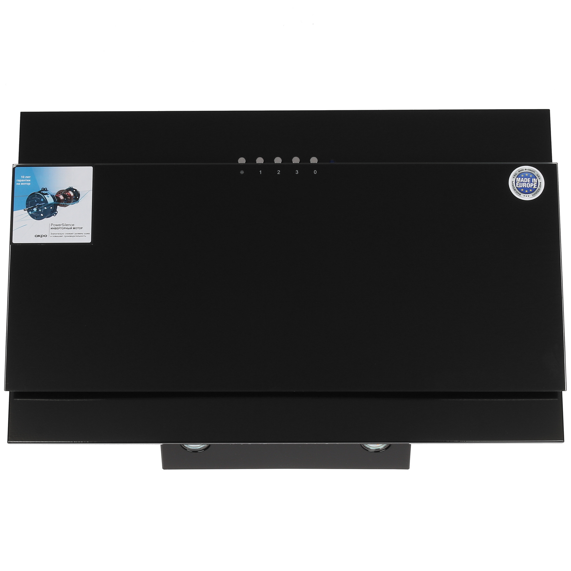 9940342 Вытяжка наклонная Akpo WK-4 Juno eco II черный/черный STDN-0117721 - Вид №1