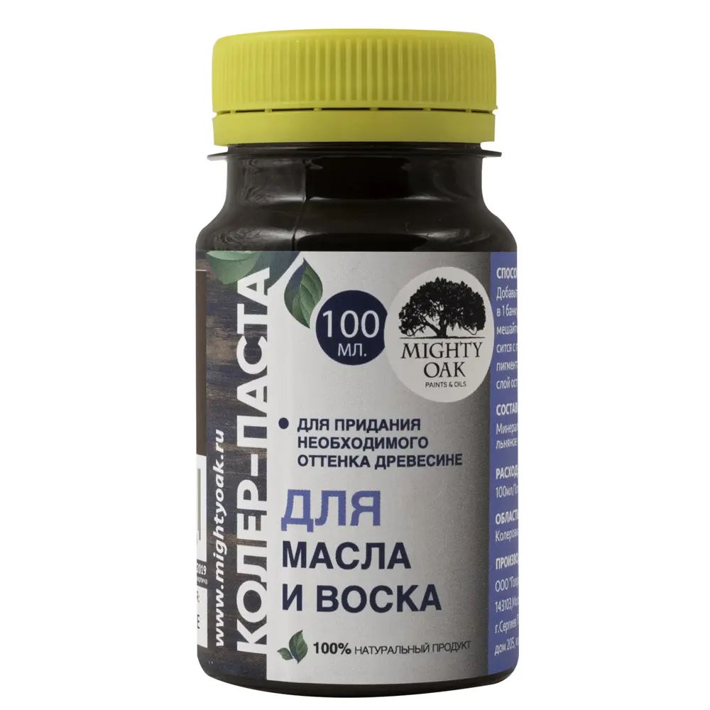 Колер-паста MIGHTY OAK «Черешня» для тонирования древесины 82767698 STLM-0856617 - Вид №1