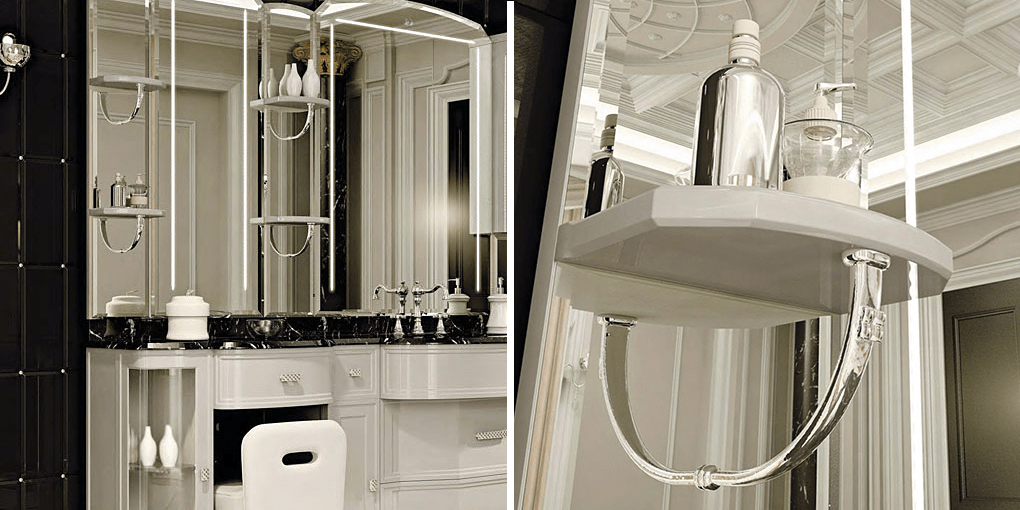 Мебель для ванной Hermitage comp#4 Eurodesign HERMITAGECOMP4 - Вид №1