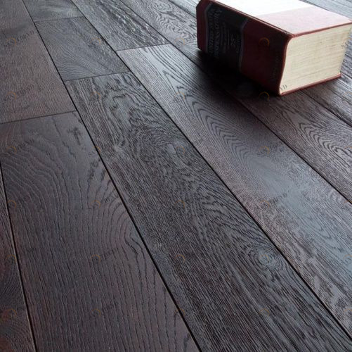 Массивная доска Magestik floor С покрытием Термо Дуб Селект с брашью (Текстурированная) 400-1800х140 мм MGK Magestic floor 2600300223