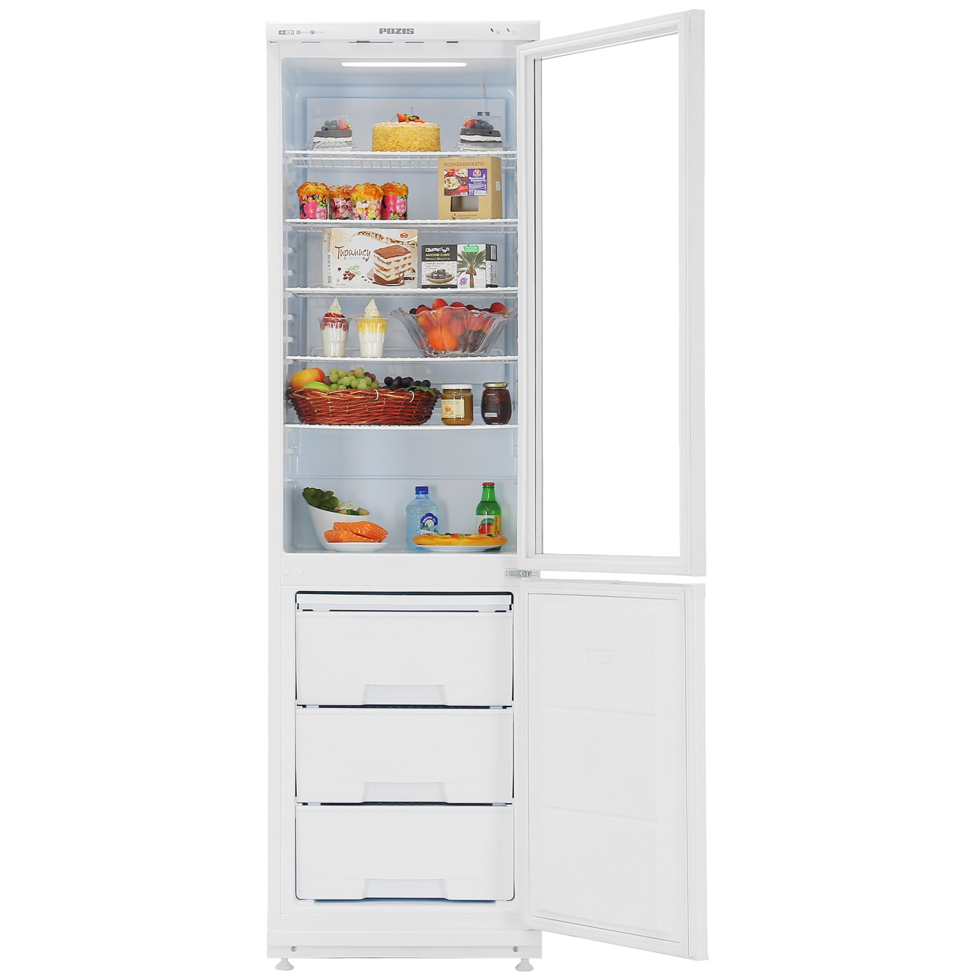 1105241 Холодильная витрина   Pozis RD-164 белый STDN-0033594 - Вид №5