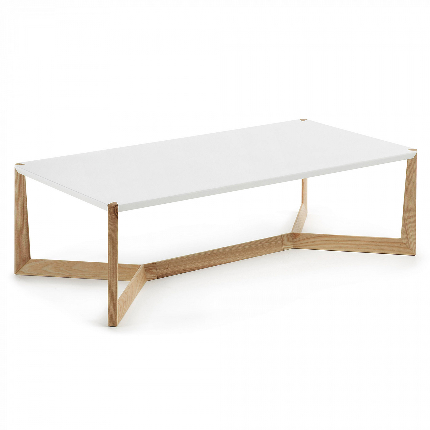 051792 Журнальный столик Duplex белый La Forma Quatro - Вид №2