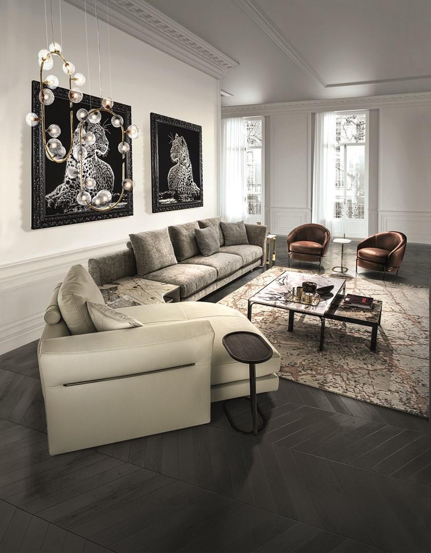 Longhi Модульный тканевый диван Loveluxe 2020 – sartoria collection sun-id-1513575 - Вид №11