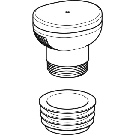 359.900.00.1 Воздушный клапан Geberit GRB50 для систем канализации Geberit  - Вид №1
