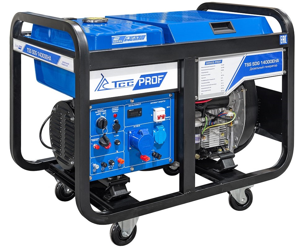 Электрогенератор  дизельный  ТСС SDG 14000EHA 9101176 STDN-0045683