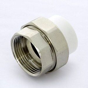 Муфта В разборная PRO AQUA полипропиленовая 32x1'1/4