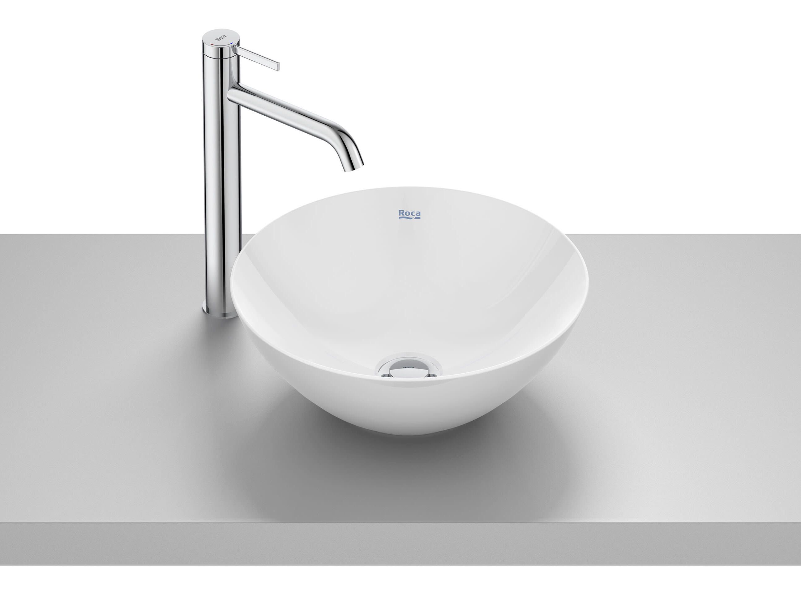 Фарфоровая столешница круглый умывальник Roca BOL 32787L..0 ARCH-00107607