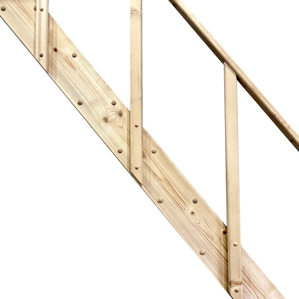 Лестница прямая деревянная 3М ТДВ STLM-2064717 - Вид №2