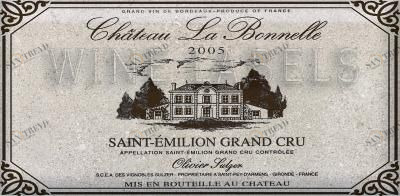 Wine labels 10х20 111.4 деколь Factoria sun-id-321020