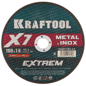 Диск отрезной KRAFTOOL 36257-180-1.6 9173005