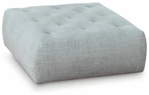 Saba Italia Квадратный пуф со съемным чехлом из ткани на колесиках