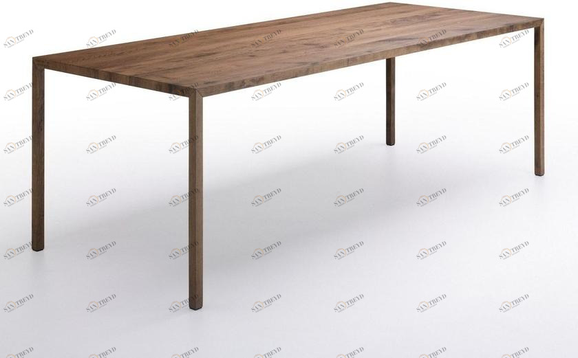 MDF Italia Прямоугольный стол из дуба Tense sun-id-1373576