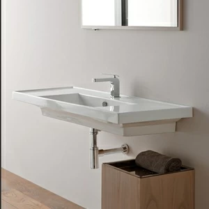 3007 Подвесная раковина настенная овальная Scarabeo Ceramiche