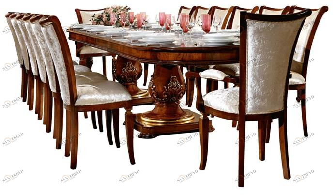 Barnini Oseo Овальный деревянный стол Prestige 468