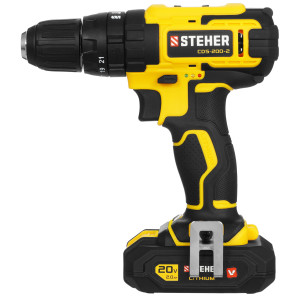 Дрель-шуруповерт STEHER CDS-200-2 9963360