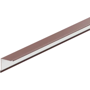 Планка угла наружная 50x50x1250 мм цвет коричневый 89347399 STLM-2034851