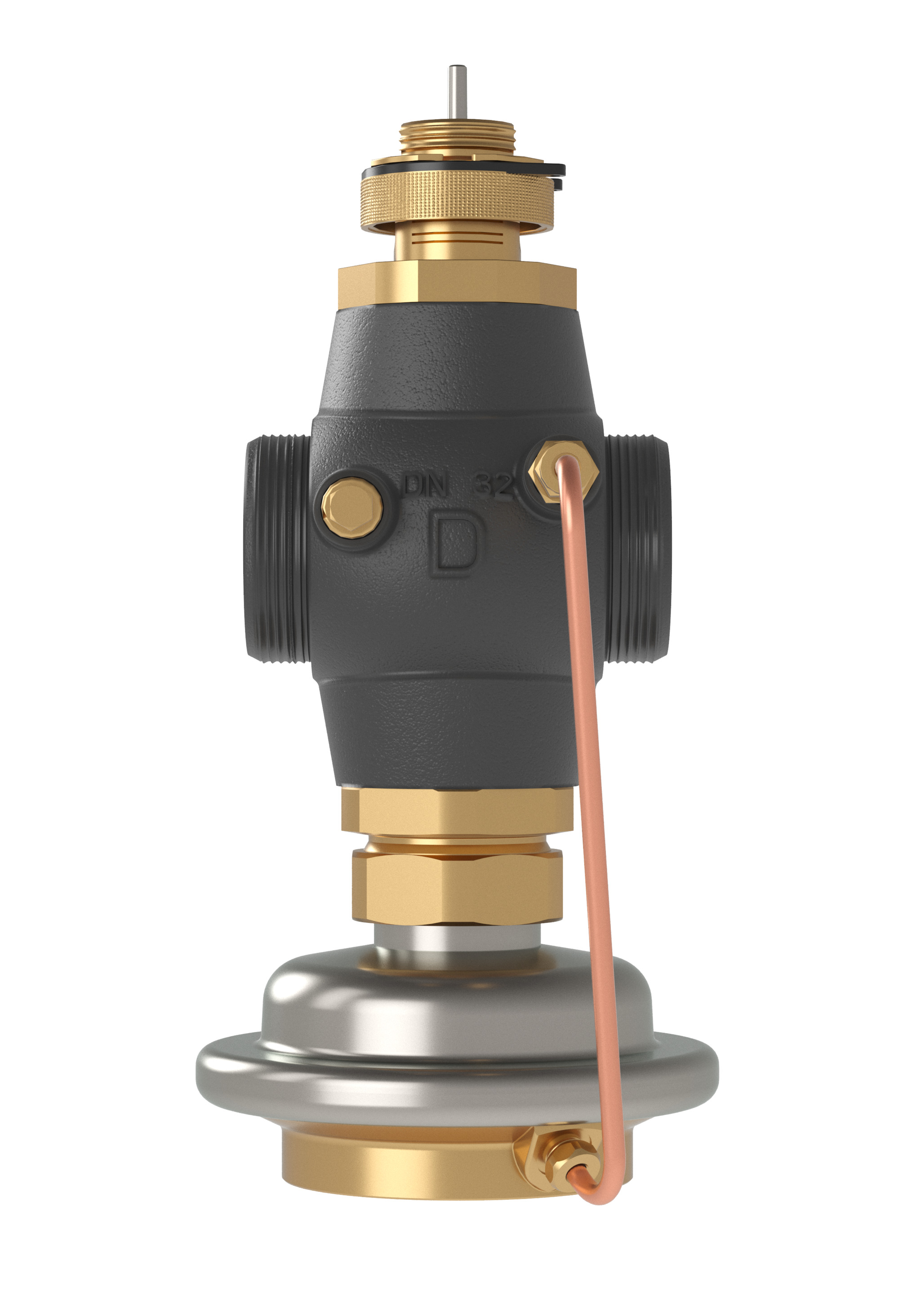 Danfoss Клапан регулирующий комбинированный AVQM с наружной резьбой или фланцевый Комб. р-рAVQM PN25 50/25 //0,2/фл. 003H6758  - Вид №44