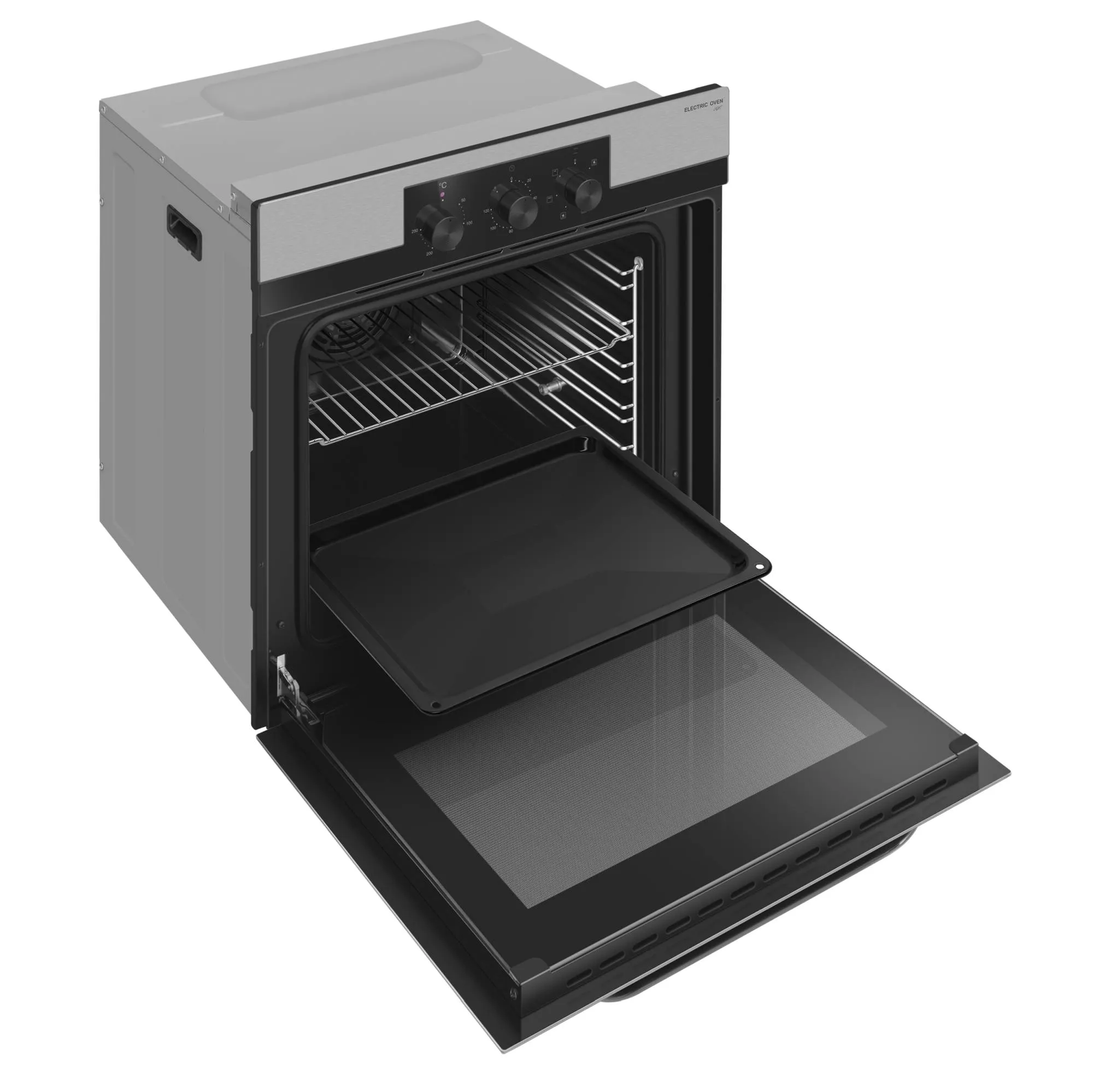 9168817 Электрический духовой шкаф Meferi MEO606IX LIGHT серебристый STDN-0075140 - Вид №6