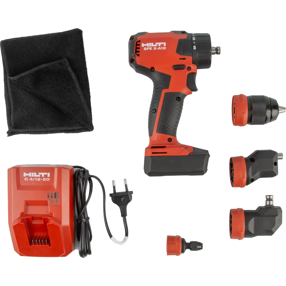 Дрель-шуруповерт аккумуляторная бесщеточная Hilti SFE 2 A-12, 12 В Li-ion 1x2.6 Ач 88267268 STLM-2041500  - Вид №7