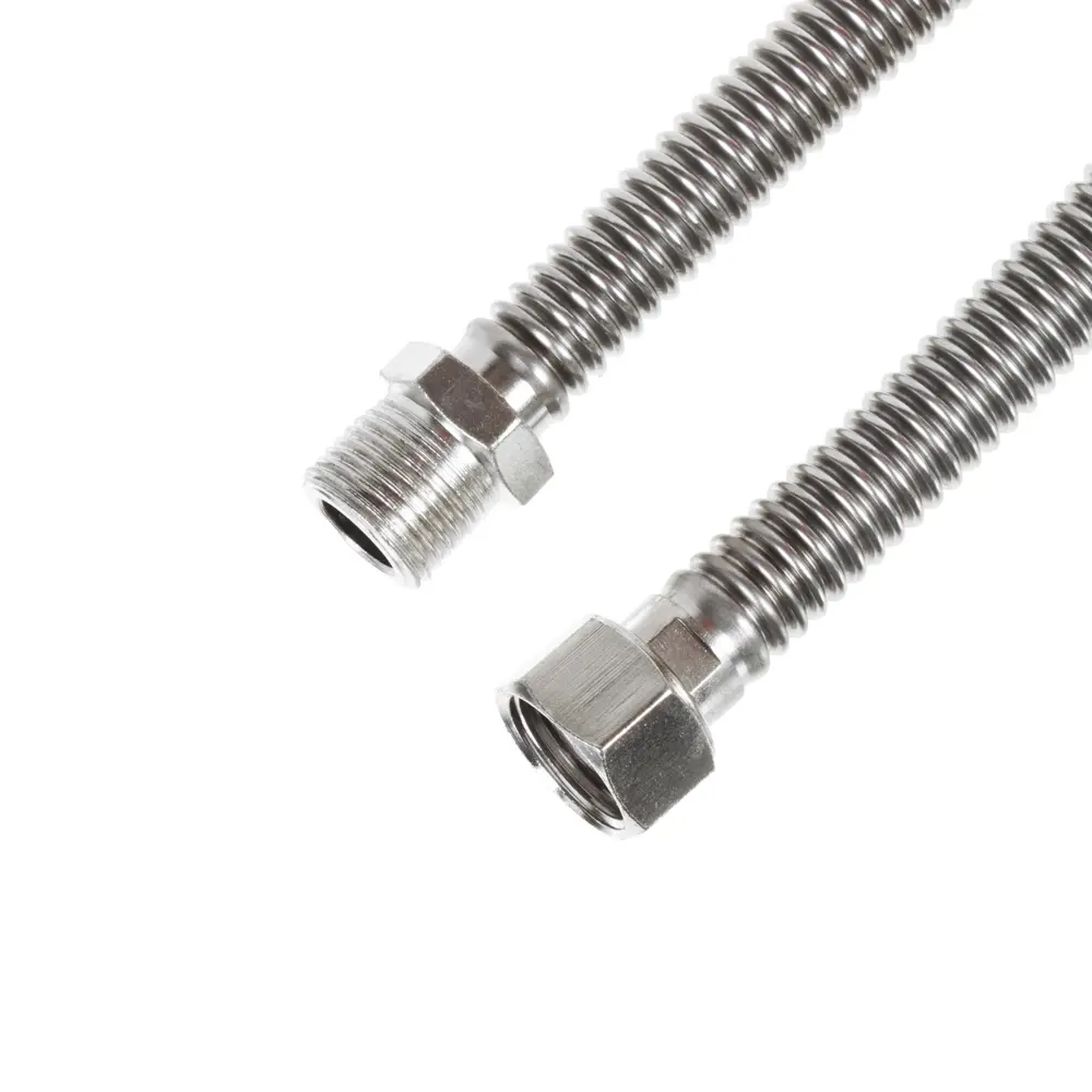 Гибкая подводка для газа сильфонного типа 1/2" штуцер-гайка 300 см 12956608 STLM-2102418 Santreyd  - Вид №1