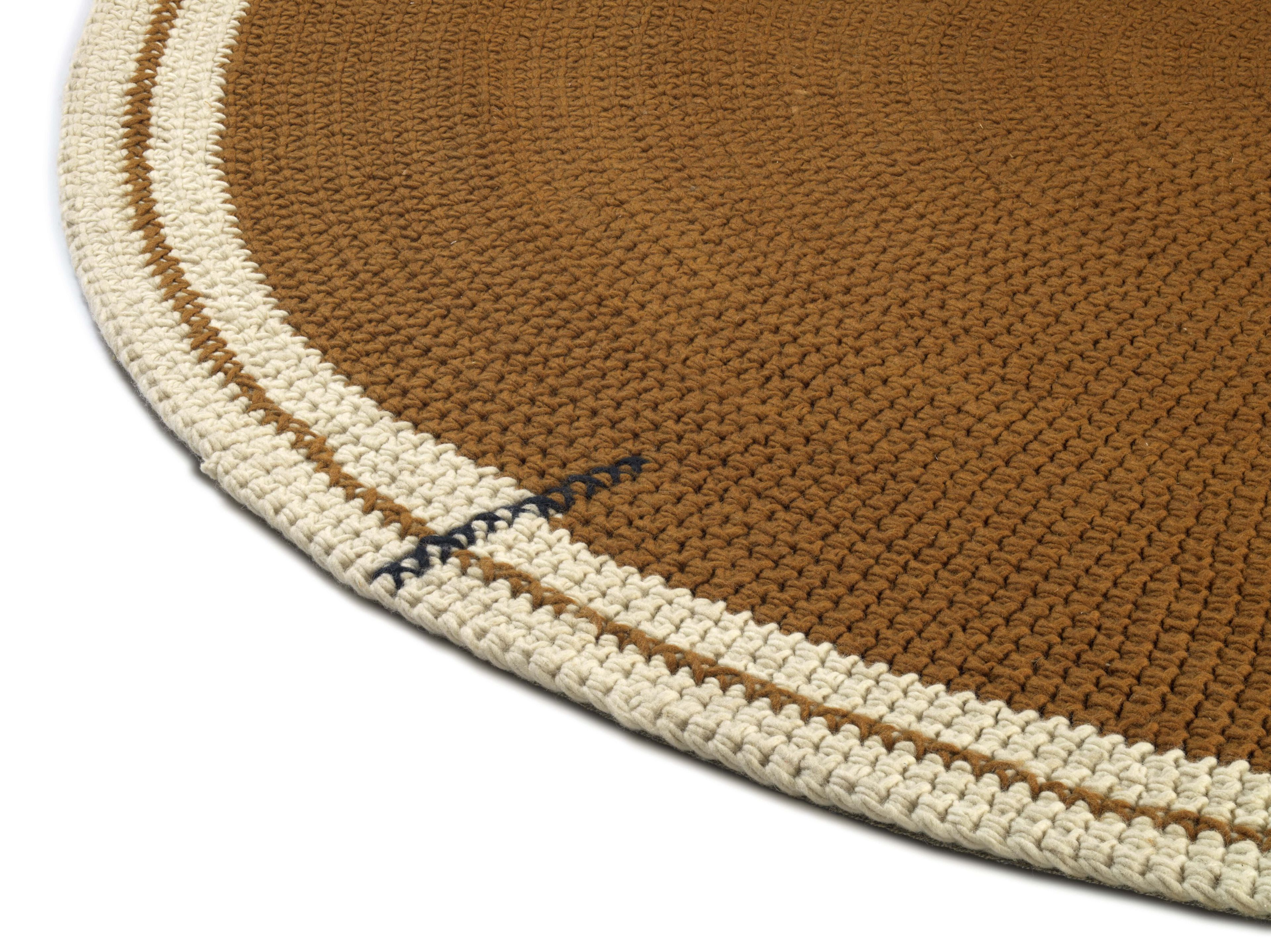 Круглый шерстяной ковер ручной работы Élitis OSCAR ARCH-00064904 - Вид №3