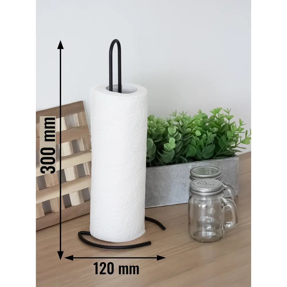 DELINIA — Держатель для бумажных полотенец 30 см в стиле минимализм 85432797 STLM-0062745 - Вид №4