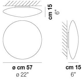 Vetreria Vistosi Потолочный светильник из дутого стекла Saba sun-id-1497293 - Вид №5