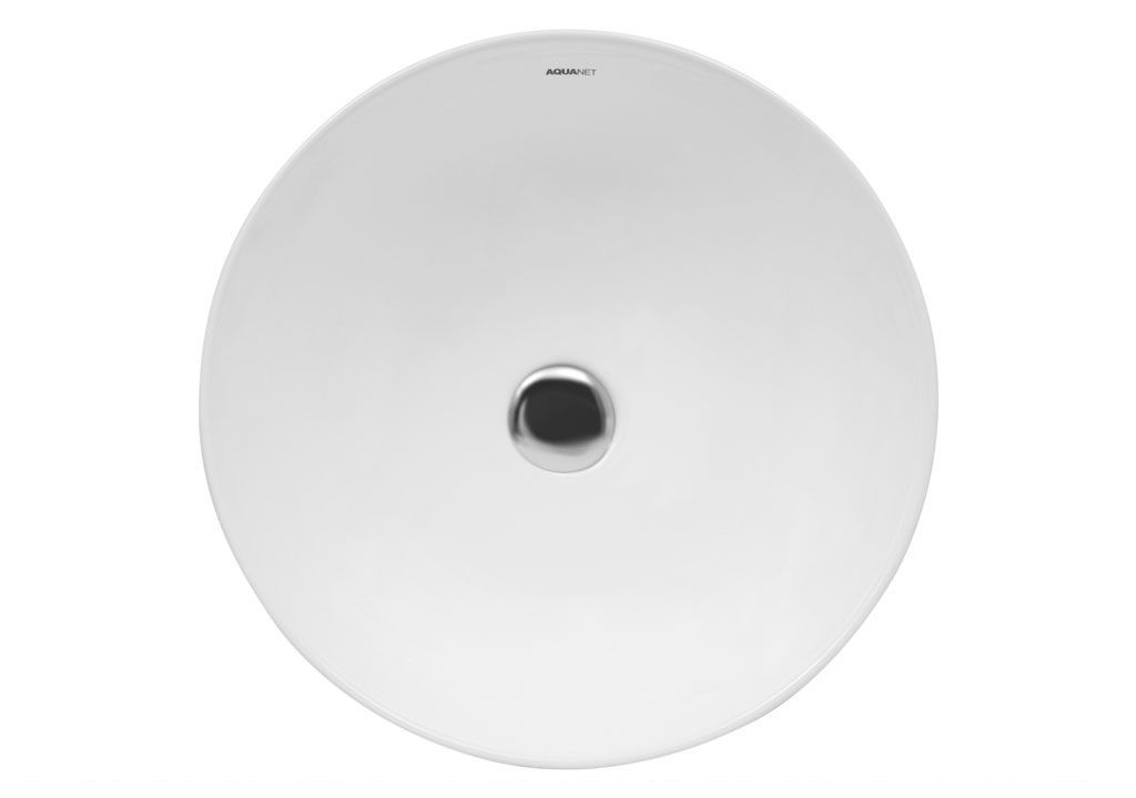 MOON1 Накладная раковина на столешницу  круглая Aquanet  - Вид №4