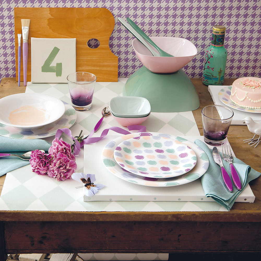 29730081 Приборы для салата grace голубые Guzzini  - Вид №2