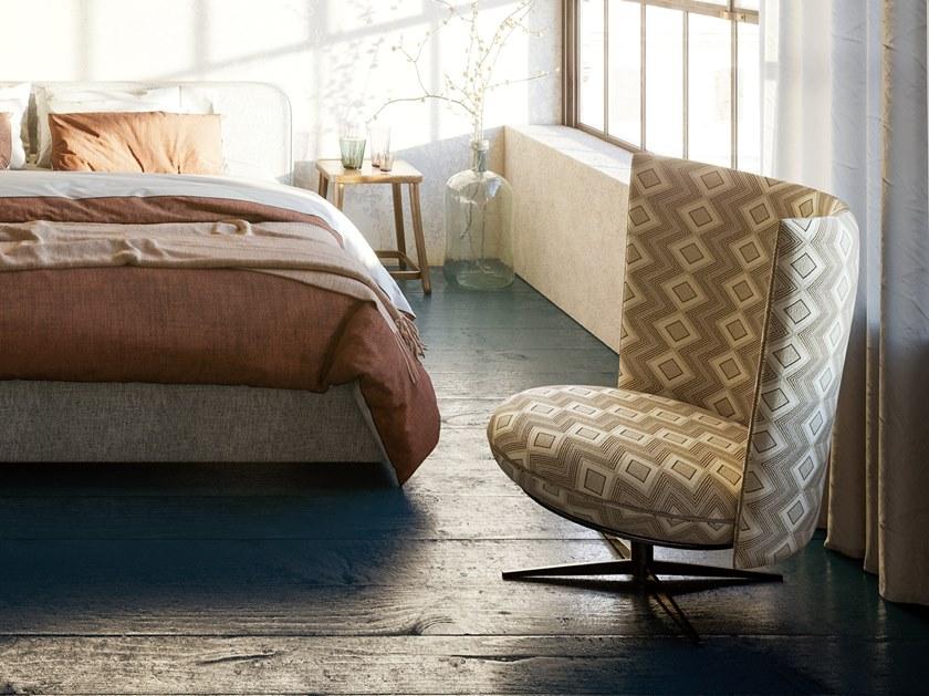 Liu Jo Living Collection Кресло с обивкой из ткани с 4 спицами Urban fan Ibk - Вид №2