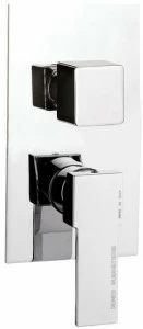 Remer Rubinetterie Смеситель для душа с переключателем на 5 положений и тарелкой Qubika Q95