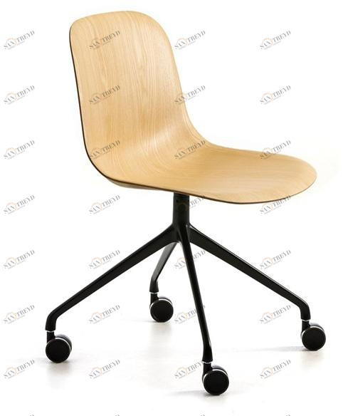 arrmet Кресло из ясеня на козлах на колесиках Máni wood sun-id-1447182