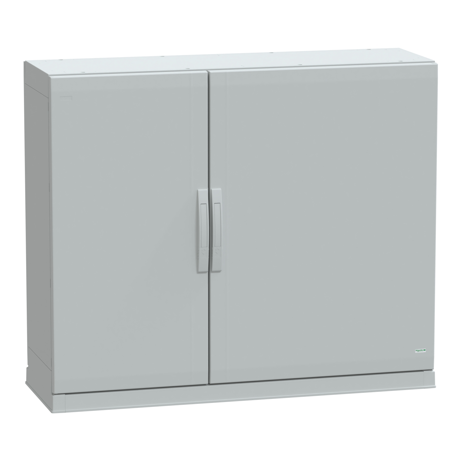 NSYPLAZ10124G 7035 ШКАФ СО СПЛОШ. ДВ/ЦОКОЛЬ 1000Х1250Х420 Schneider Electric Thalassa 