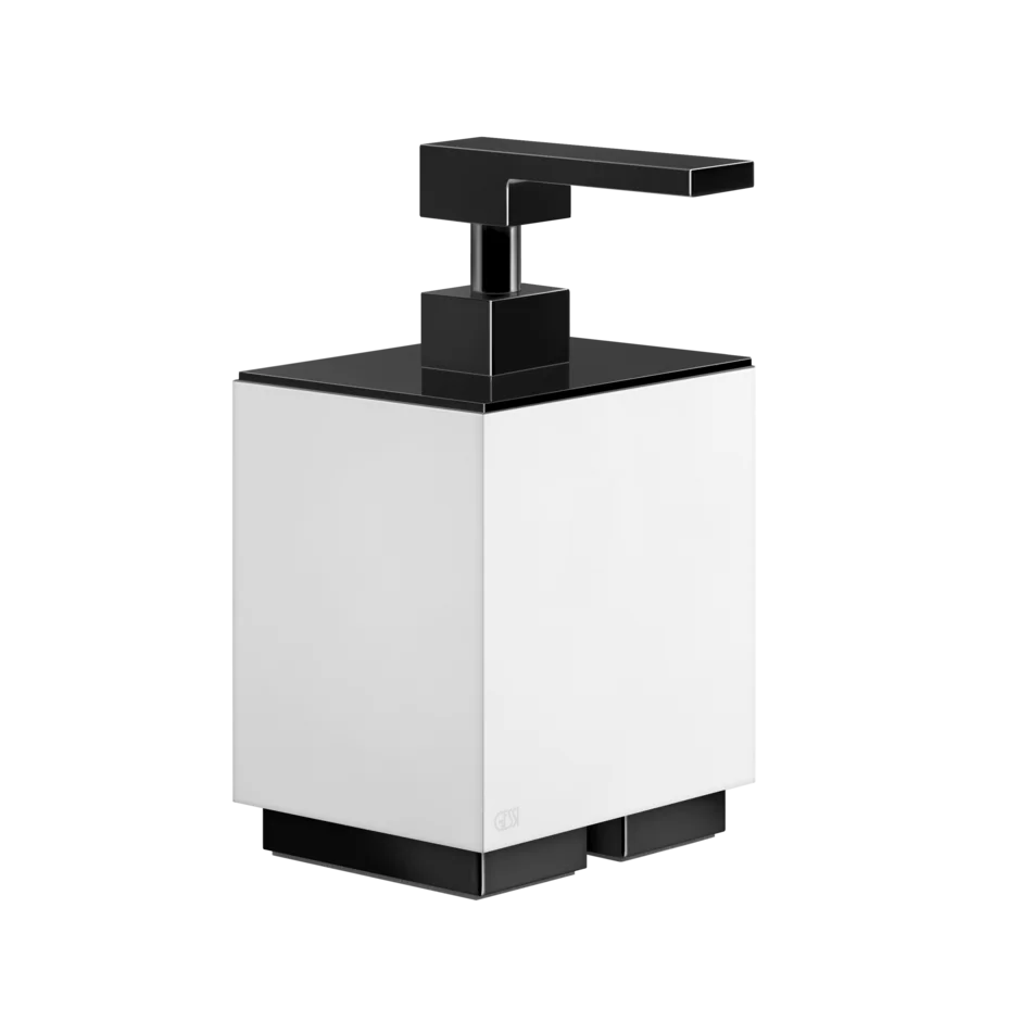 Держатель дозатора мыла 20837 706 Gessi Inverso ЧЕРНЫЙ МЕТАЛЛ PVD 20837706