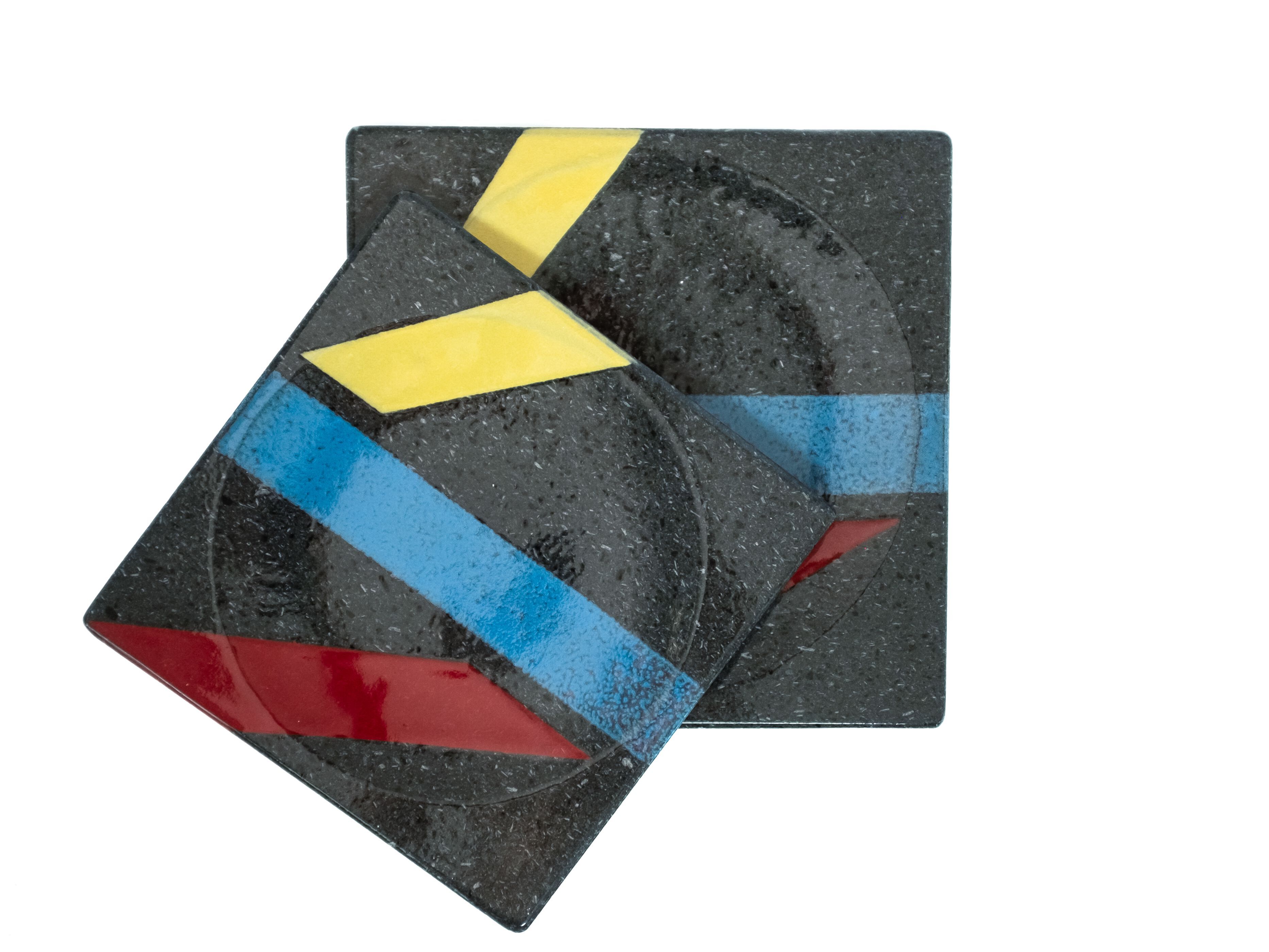 Scavatasche / квадратный центральный элемент из лавового камня Etnea Cuorelavico тропы ARCH-00038937 - Вид №2