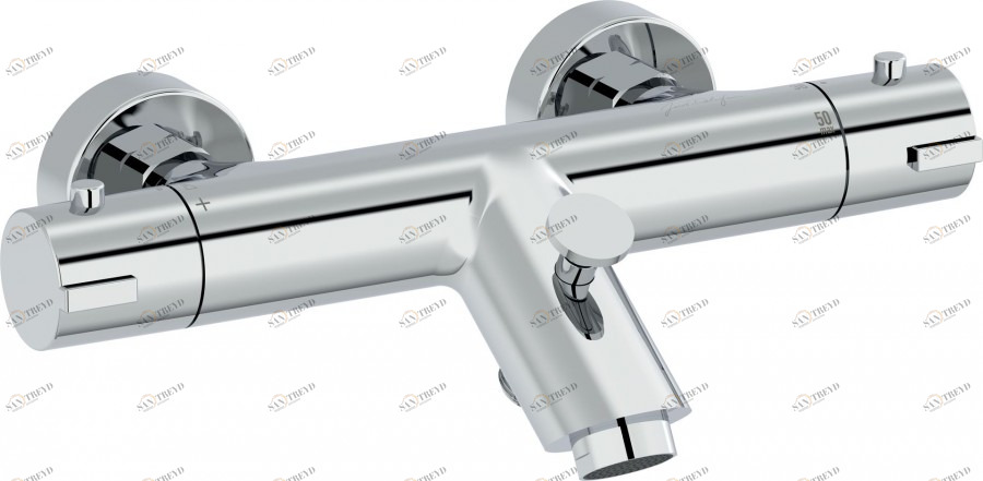 E24335-CP Настенный термостатический смеситель ванна/душ Jacobdelafon BRIVE Santreyd