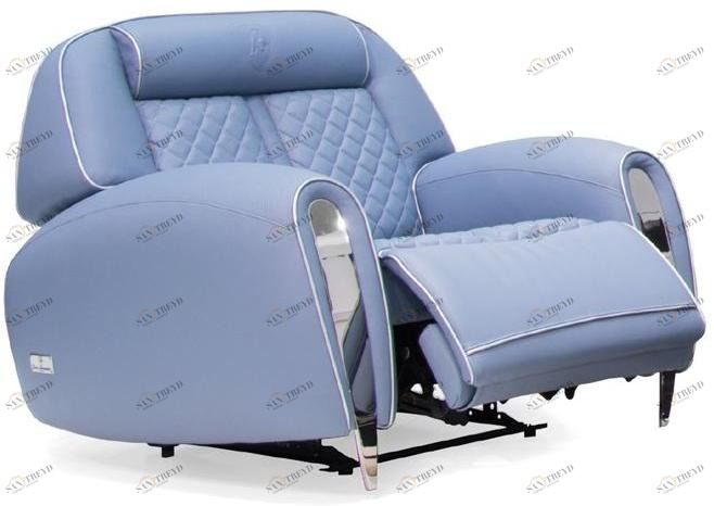 Tonino Lamborghini Casa Откидное кресло из оленьей кожи с подставкой для ног Formentera sun-id-1461857