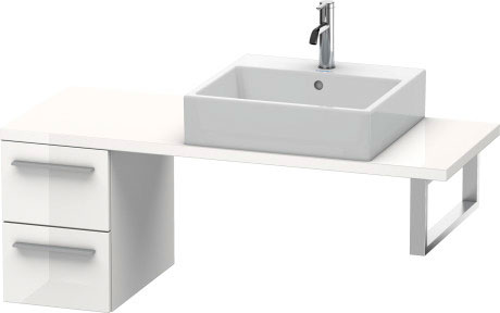 XL542508686 X-Large Шкафчик для компактной консоли Капучино глянцевый лак Duravit - Вид №2