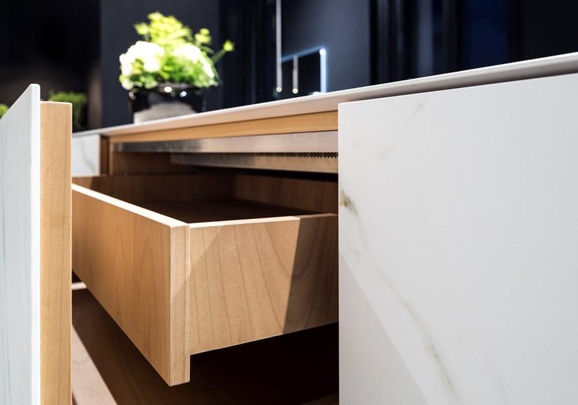 RIFRA Кухня с открыванием push-pull с островом Kube sun-id-1444871 - Вид №9