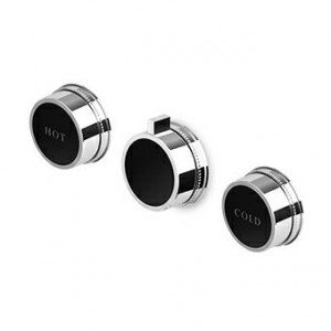 ZSA691.CN Встраиваемая ванна-душевая группа на 3 отверстия с переключателем. Zucchetti Savoir